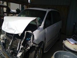 2004 TOYOTA SIENNA, WHITE, XLE MODEL, 3.3L, AT, AWD.   Z26397